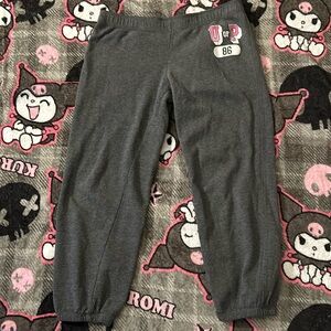 PINK capri jogging pants